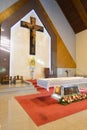 Church interior view in Bangkok Royalty Free Stock Photo