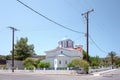 Church in Iraio-Samou on the island Samos, Greece Royalty Free Stock Photo