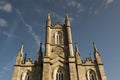 Church in Ireland Gothic religious monument. Exterior facade