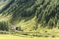 Church in the italian alps Royalty Free Stock Photo