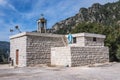 Church in Jabal Moussa reserve in Lebanon Royalty Free Stock Photo