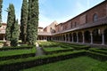 The Church of the Jacobins is a deconsecrated Roman Catholic church located in Toulouse, France, built entirely of brick. Royalty Free Stock Photo