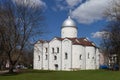 Church of John the Baptist on Opoki in Novgorod city, Russia