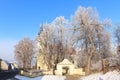 Church in Kamenny Ujezd, Czechia Royalty Free Stock Photo