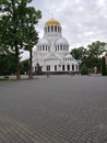 Church in Kamianets-Podilskyi city, Ukraine