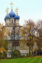 Church of the Kazan icon of the Mother of God in the park Kolomenskoye. Moscow, Russia. Royalty Free Stock Photo