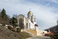 Church of Kazan icon Our Lady in Dagomys, Russia Royalty Free Stock Photo