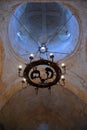 Church of Kish indoor is an inactive 12th or 13th century Caucasian Albanian church Royalty Free Stock Photo