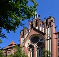 Church Kreuzkirche in the Neighborhood Wilmersdorf, Berlin Royalty Free Stock Photo