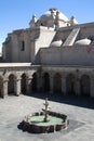 Church La Compania, Arequipa, Peru Royalty Free Stock Photo