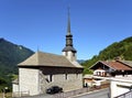 Church of La Forclaz in France