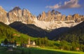 A church on a Landscape