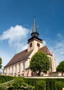 Church in Lauterbourg, France Royalty Free Stock Photo