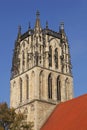 The church Liebfrauen in Muenster, Germany Royalty Free Stock Photo
