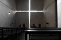 Church with Light, osaka, japan Royalty Free Stock Photo