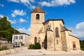 Church in little village in French Lot-et-Garonne Royalty Free Stock Photo