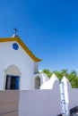 Church located on the island of the Frades Royalty Free Stock Photo