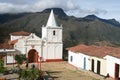 Church in Los Nevados village Royalty Free Stock Photo