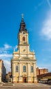 Church of Luna near place Unirii in Oradea - Romania