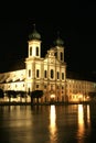 Church in Luzern Royalty Free Stock Photo