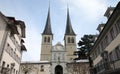 Church in Luzern Royalty Free Stock Photo