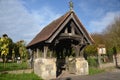 Church lychgate Royalty Free Stock Photo