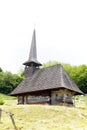 A church made from wood in Salaj, Romania.