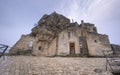 Church of Madonna de Idris in Matera, Italy Royalty Free Stock Photo