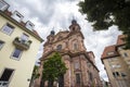Church in mannheim germany Royalty Free Stock Photo