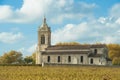 Church of Margaux, France Royalty Free Stock Photo