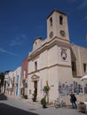 Church of Mary The Gracious, Marettimo, Sicily, Italy Royalty Free Stock Photo