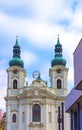Church of Mary Magdalene in Karlovy Vary, Czech Republic Royalty Free Stock Photo