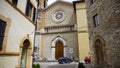 church in the medieval historic center of the town of Marsciano Perugia
