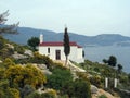 Church, Megisti Island, Greece Royalty Free Stock Photo