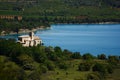 Church of mipanas, pyrenees Royalty Free Stock Photo