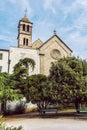 Church and monastery of St. Frane, Sibenik, Croatia Royalty Free Stock Photo