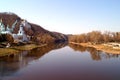 The Church of the monastery Svyatogorsk, Ukraine Royalty Free Stock Photo