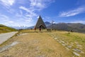 Church of the Mont-Cenis hill between the Italian Val di Susa and the French Maurienne Royalty Free Stock Photo