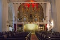 KALININGRAD, RUSSIA - APRIL 25, 2017: Interior renovated in the modern time of the Konigsberg Cathedral in Kaliningrad.