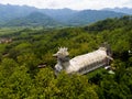 Church in the form of a chicken statue in Magelang, Central Java