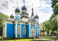 Church of the Mother of God All the Afflicted. Druskininkai Royalty Free Stock Photo