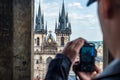 The Church of Mother of God before Tyn in Prague, Czech Republic Royalty Free Stock Photo