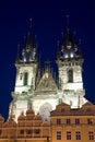 The Church of Mother of God before Tyn, Prague Royalty Free Stock Photo