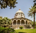 Church of Mount of Beatitudes, Sea of Galilee in Israel