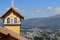 Church in mountains. ecuador Royalty Free Stock Photo