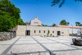 Church of the Multiplication in Tabgha, Israel Royalty Free Stock Photo