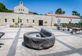 Church of the Multiplication in Tabgha, Israel Royalty Free Stock Photo