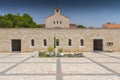 Church of Multiplication in Tabgha on the Sea of Galilee, Israel Royalty Free Stock Photo