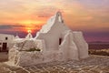 Church in Mykonos, Greece. Royalty Free Stock Photo