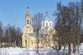 Church in the name of the Origin of the Honest Trees of the Holy and Life-Giving Cross. Lisino-Korpus